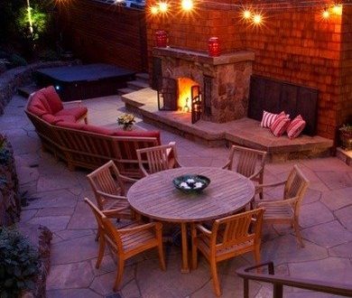 Small backyard spaces